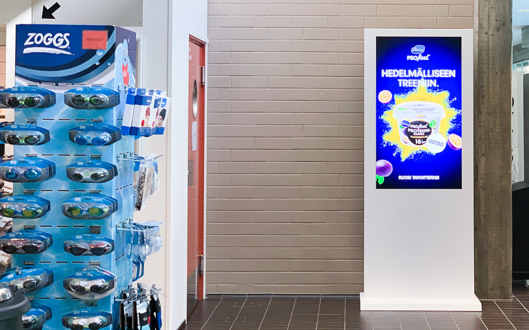 Sport Family: Valtakunnallisen mainosnäyttöverkoston hallinta tehostui SeeSignagen avulla