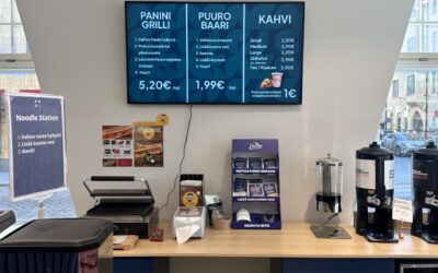 Argimarket: Uuden sukupolven express-market pysäyttää ohikulkijat diginäytöillä